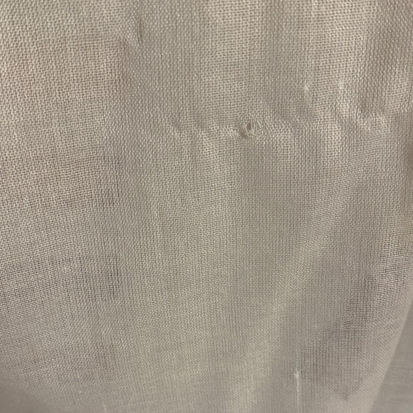 Sonoma Cream Shawl with Yellow and Brown Stripes - Picture 3 of 6